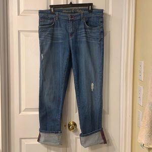 CJ Cookie Johnson Love Boyfriend jeans
